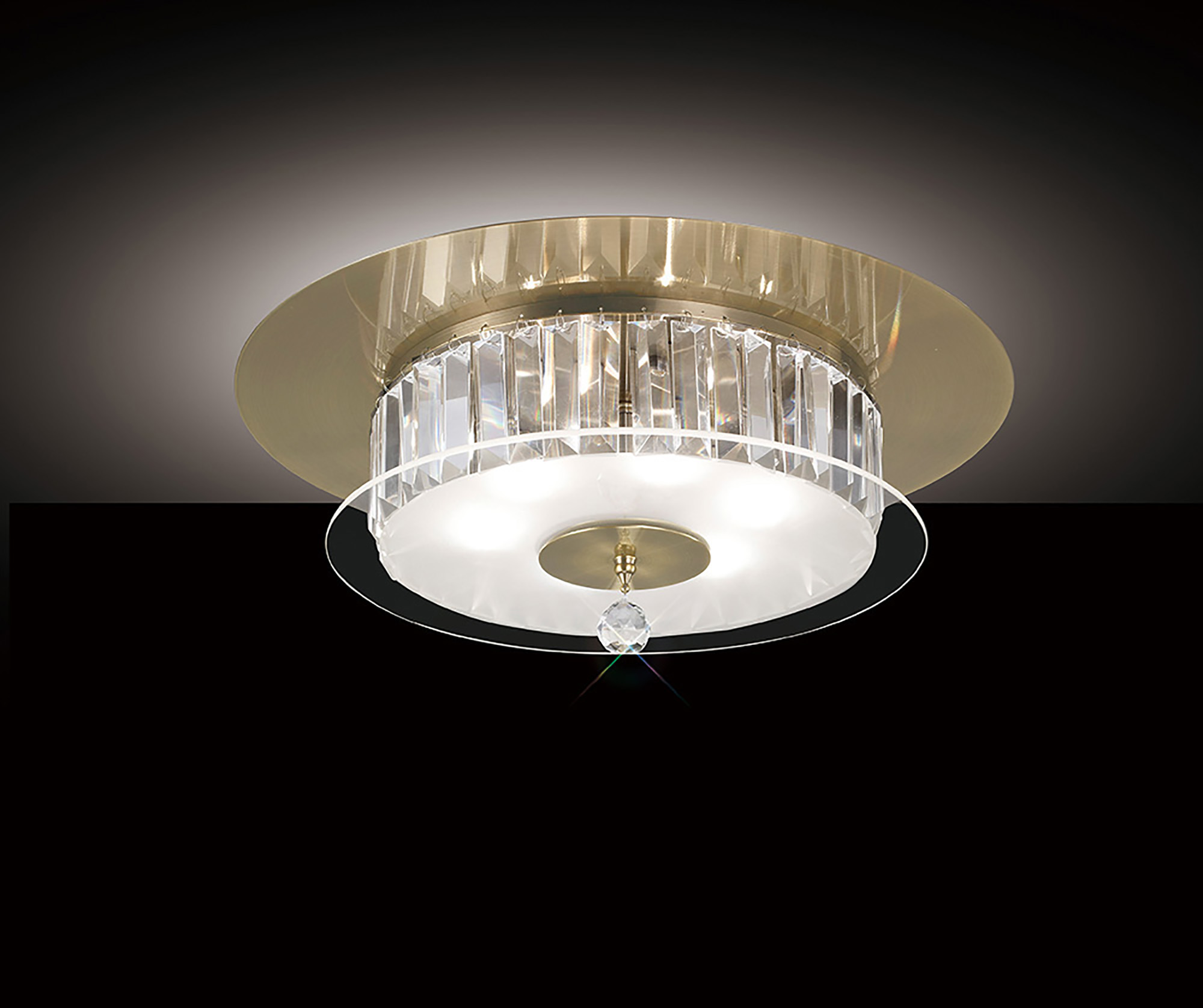 IL30244  Tosca Crystal  Flush Ceiling 6 Light